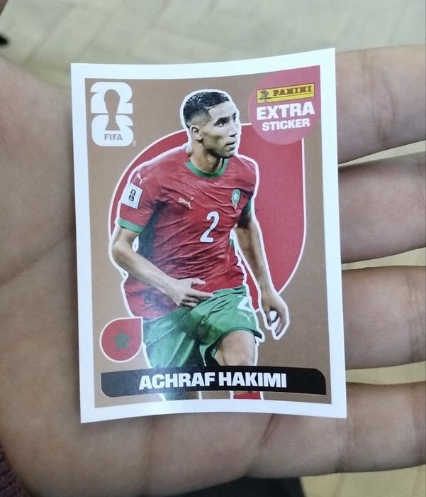Cromos panini Jimenez e Hakimi