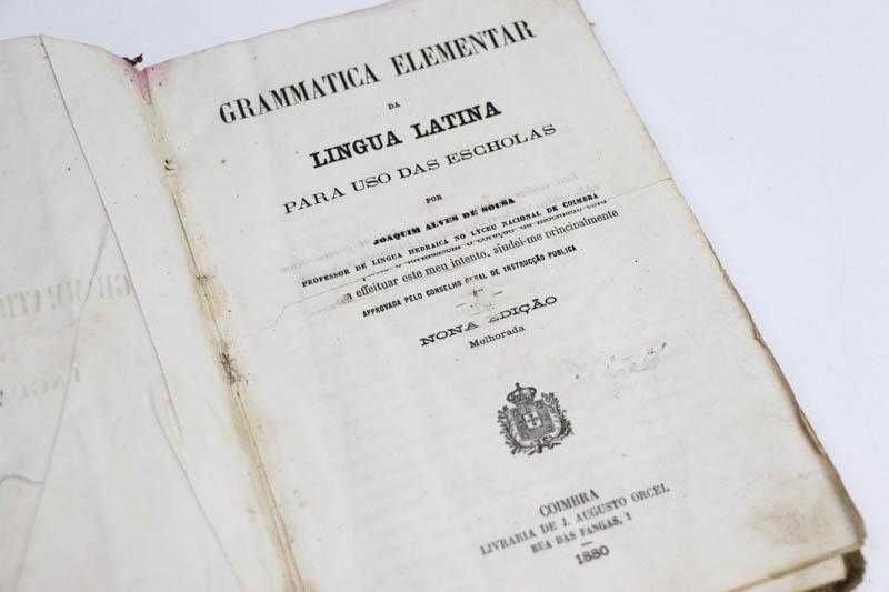 Grammatica Elementar da Língua Latina, por Joaquim Alves de Moura