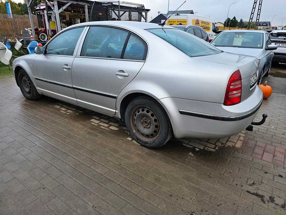Skoda Superb 2003r/2.8 V6 benz gaz lpg/automat/PT maj2027r/193KM/hak