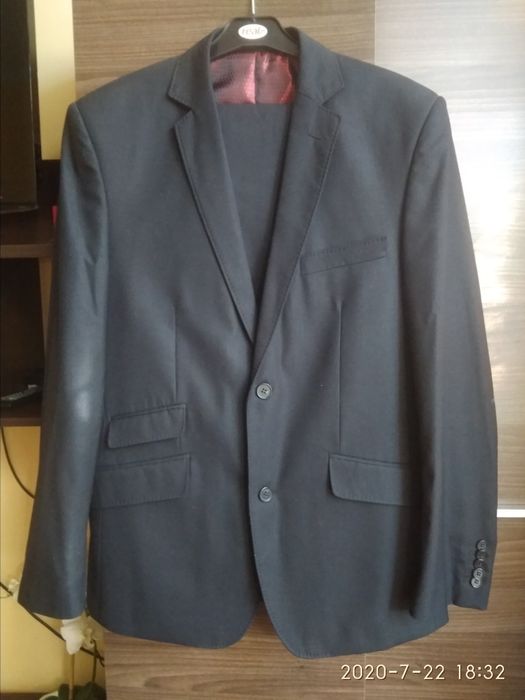 Smoking garnitur slubny roz m/L