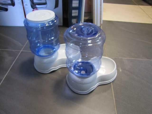 Miski na karmę wodę dozowniki 2 szt dla psa kota Amazon nowe