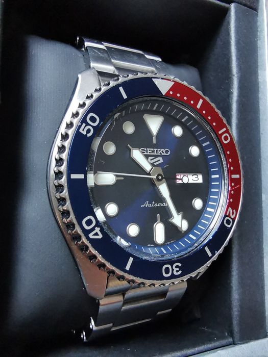 Męski Zegarek Seiko 5 Sports Automatic Pepsi