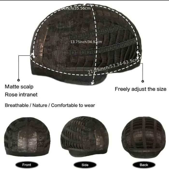 Krótka peruka brąz blond