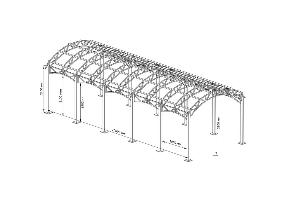 Навес на болтах, Автонавес для дома и дачи, Навес для авто, Маркиз