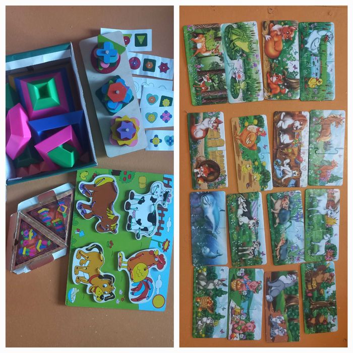 Розвиваючі розумна пірамідка конструктор шнурівка дерев'яні ігри пазли