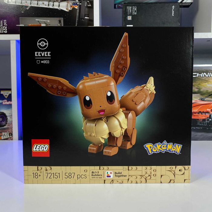 Набір LEGO Pokémon Eevee Іві 72151 1510 деталей конструктор ЛЕГО новий