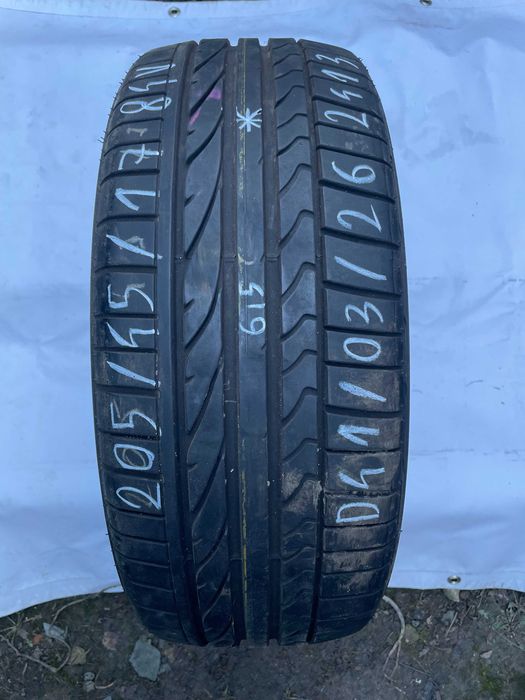 1szt. opona letnia 205/45R17 84V Bridgestone Potenza RE050A {*}