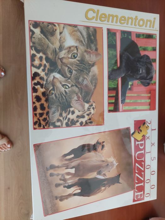 Puzzles 500/1000 peças