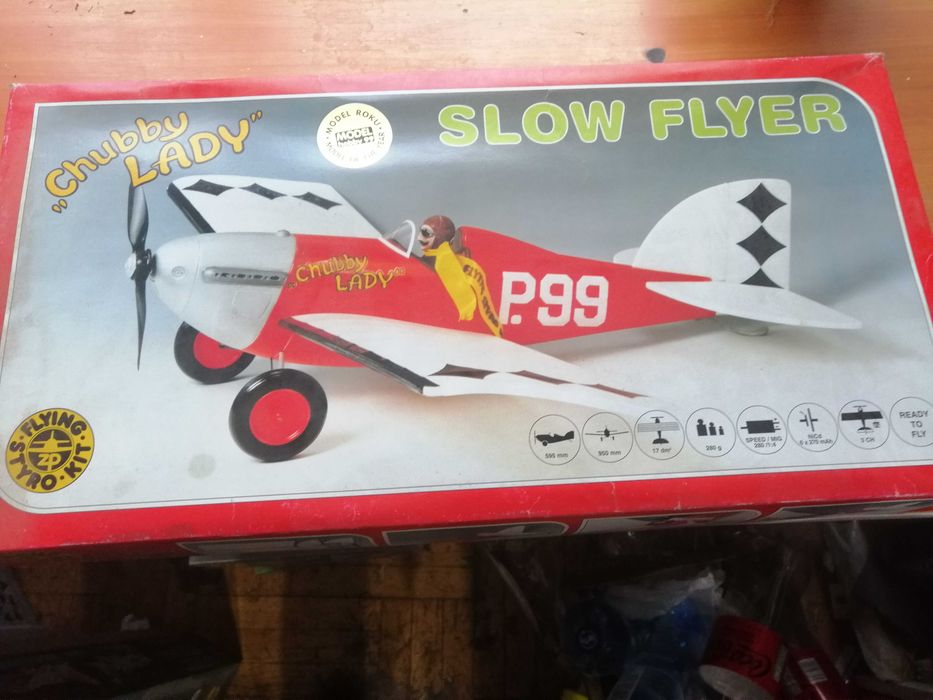 Flying Styro Kit Chubby LADY nowy zesta samolot rc zdalnie sterowane