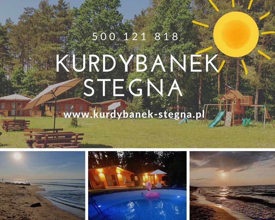 Domek letniskowy Stegna morze Kurdybanek