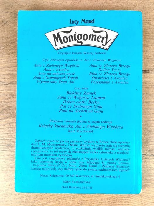 Zapach wiatru / Lucy Maud Montgomery