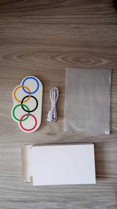 Powerbank 5000 mAh wzór koła olimpijskie