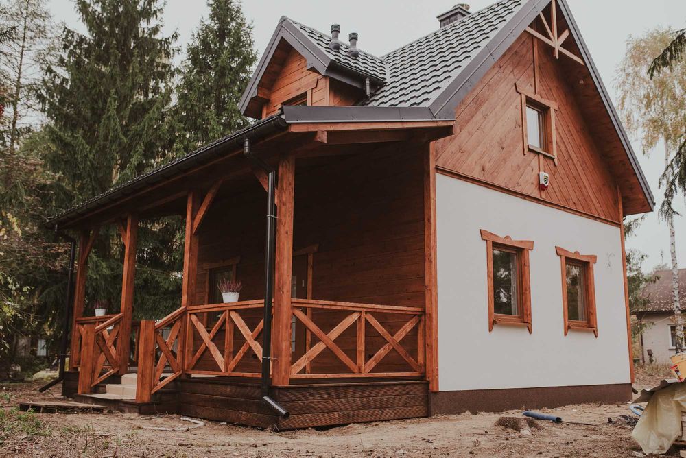 Budowa drewnianych domów szkieletowych -  wolne terminy 2026!