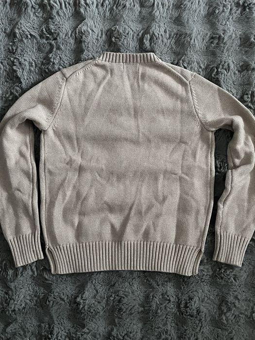 Beżowy Sweter Ralph Lauren z misiem