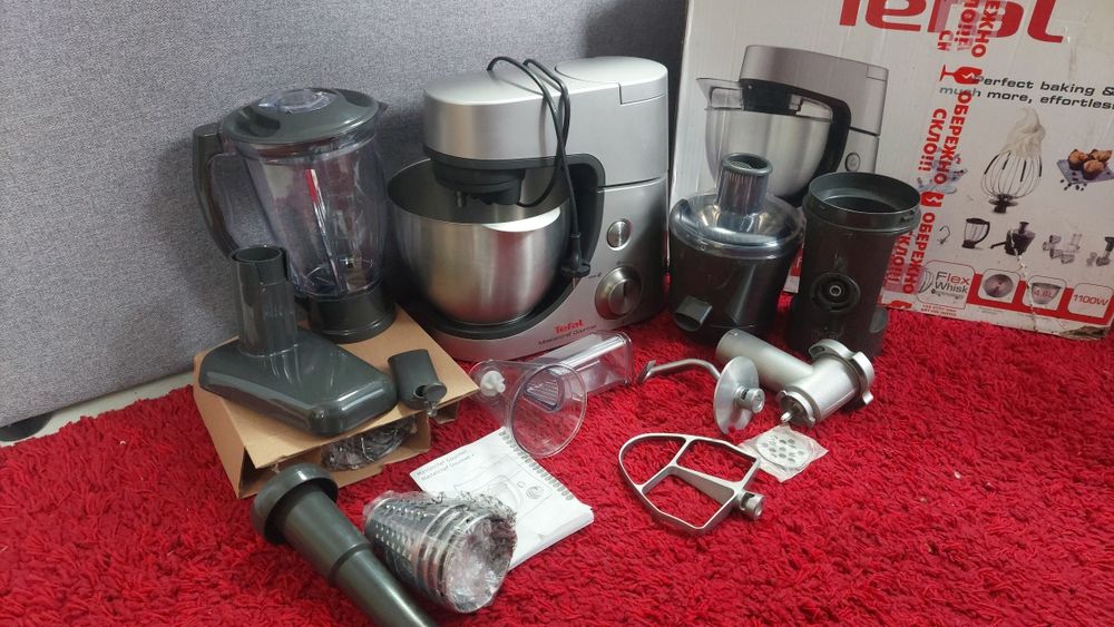 Кухонний комбайн машина Tefal Тефаль  мясорубка соковижималка блендер