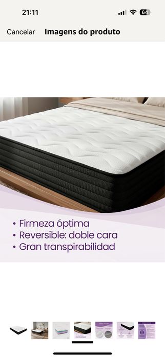 Colchão novo 90x200