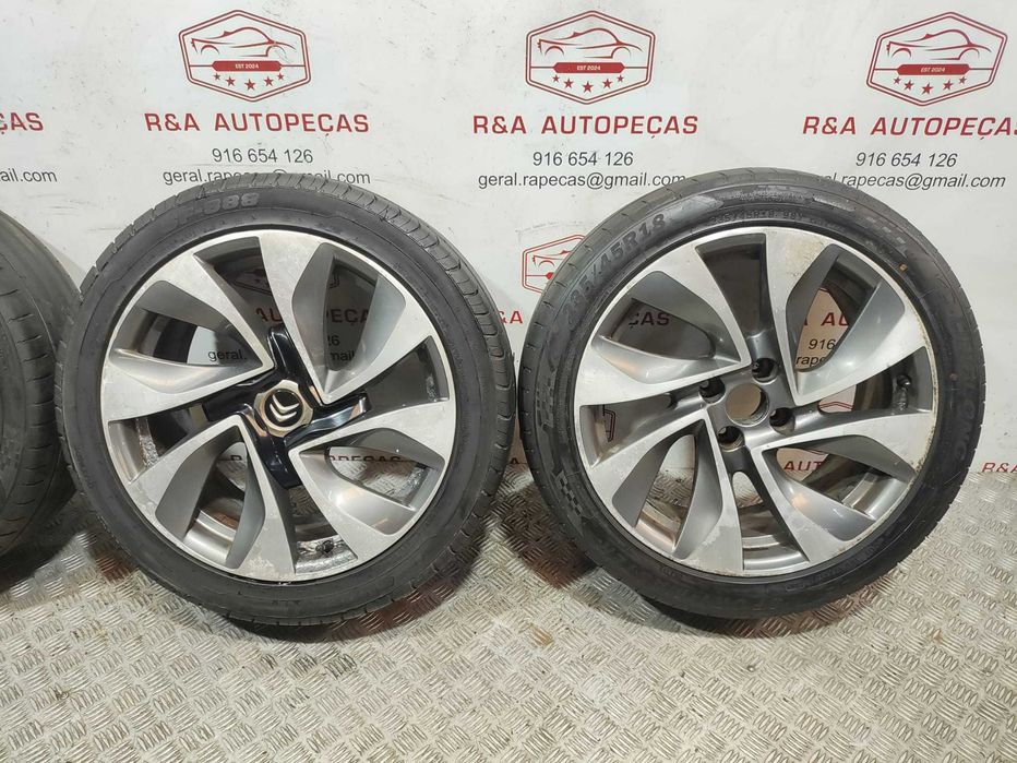 Conjunto Jantes R18 Citroen DS5 2011 a 2016 Original