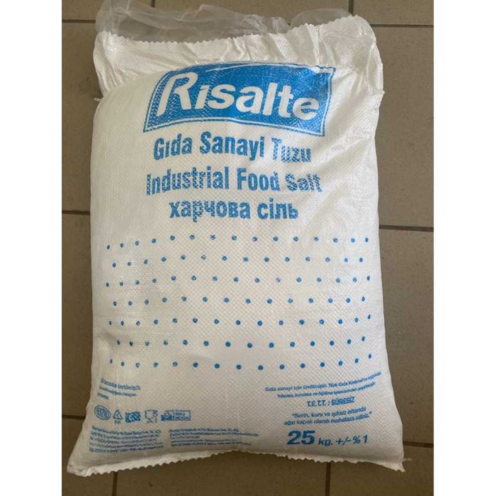 Продаємо харчову сіль  Туреччина Risalte,опт пищевая соль