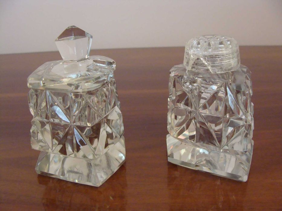 Solniczka pieprzniczka szklana