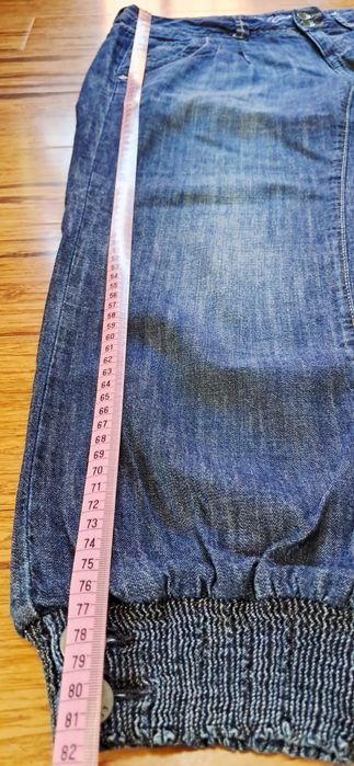 Jeansy rybaczki 3/4 Esprit