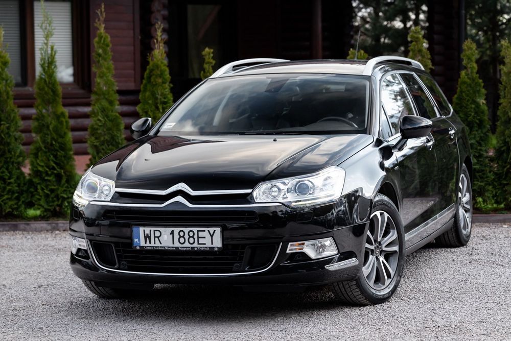 Citroën C5 Exclusive 2.0D 150KM Kamera Xenon Park Ass. Grz.Fot Masaże El.Klapa