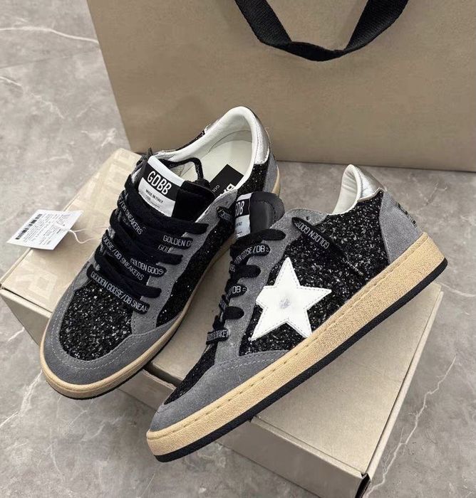 Кросівки Golden Goose/ Голден Гус Глітер/ Ball Star/ Gliter/ Valentino