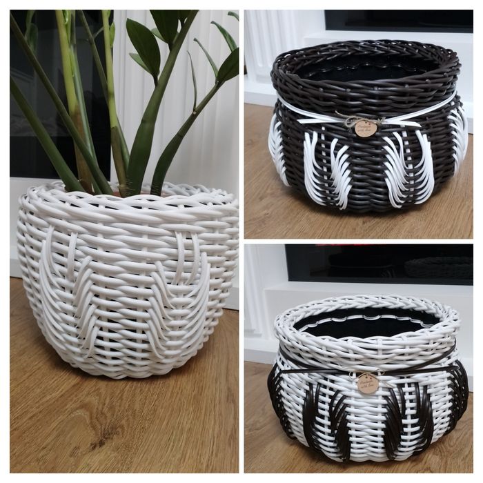 Кашпо з ротангу від 5 л