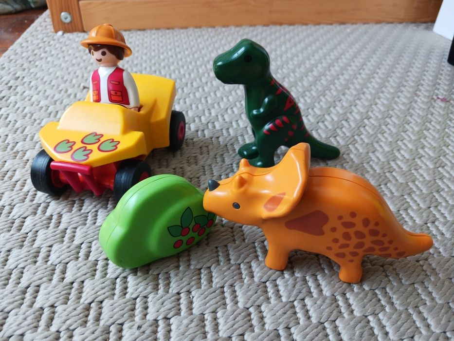 Playmobil 123 bebés- kit dinossauro