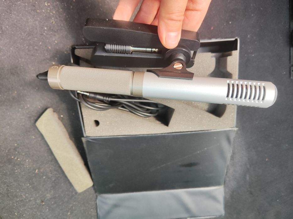 Mikrofon Philips SBC ME570 Stereo w oryginalnym pudełku uchwyt
