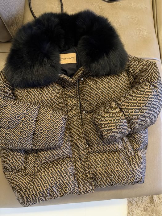 Пуховик Yves Salomon (оригинал)