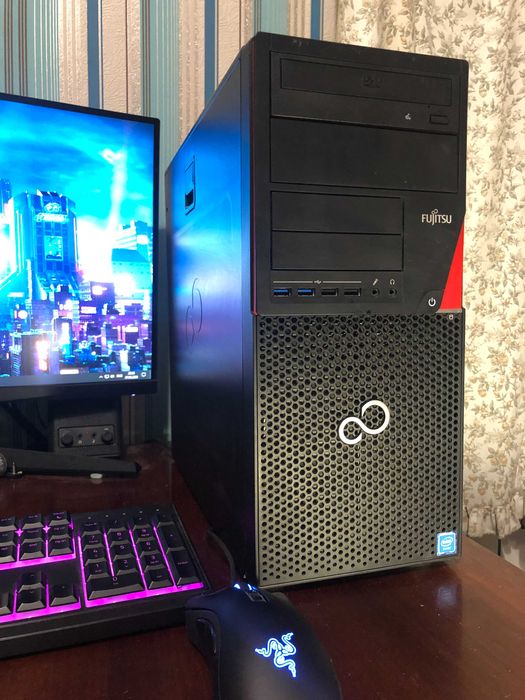 Игровой ПК Intel i5/DDR4 16Gb/GTX1650 4 GDDR6/SSD120+500 компьютер системный блок