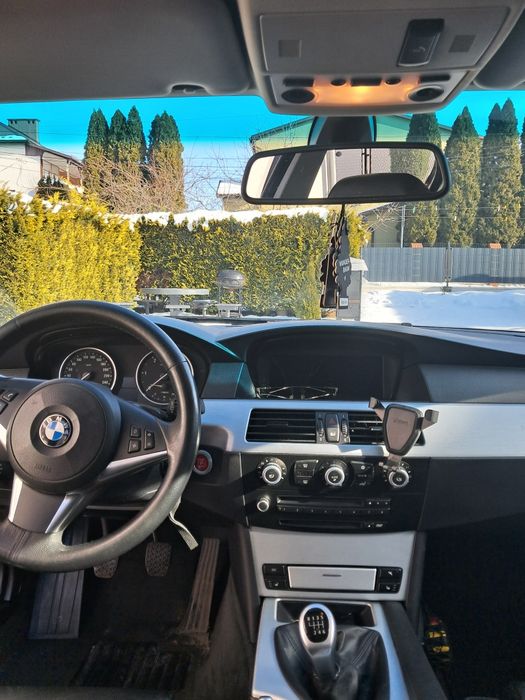 Bmw e60 520d 2007r 177km przebieg 290 tys
