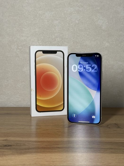 iphone 12 128gb white - купити мобільні телефони та смартфони