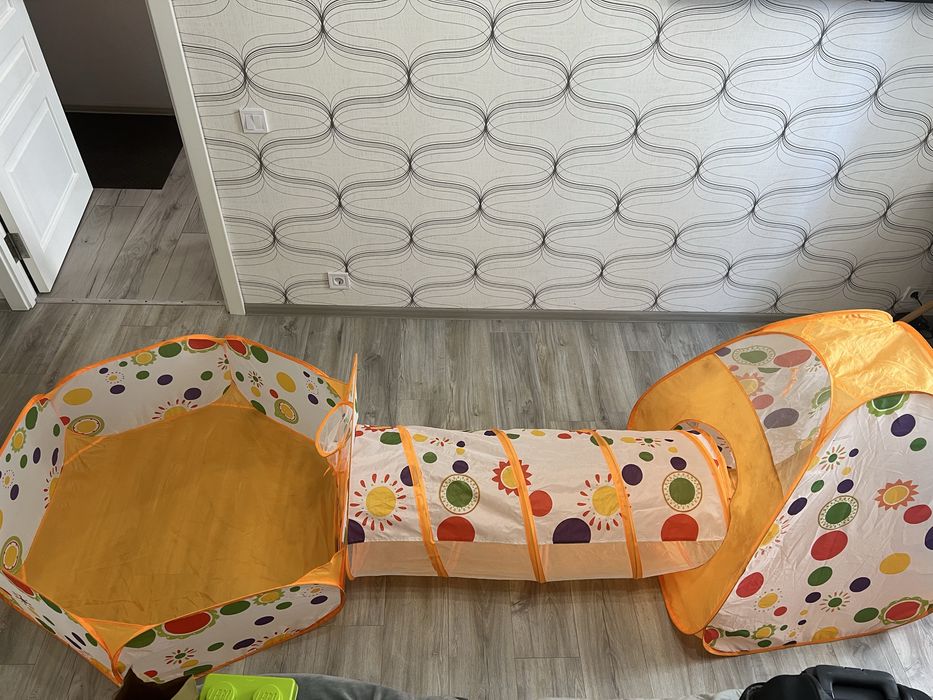 Басейн з кульками тунель дитячий