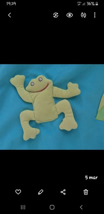 Mata  sensoryczna edukacyjna dywanik dla niemowląt Ikea  Leka.