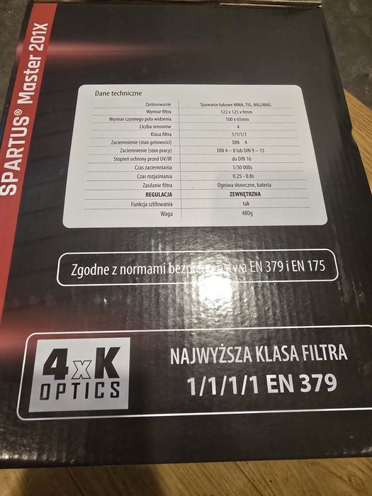 Przyłbica, maska spawalnicza