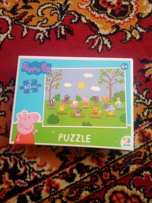 Puzzle dla dzieci świnka Peppa