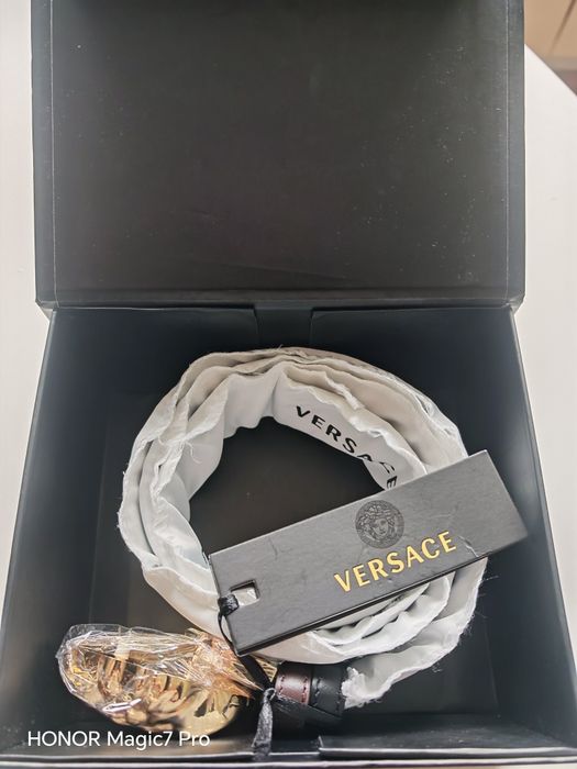 Versace pasek unisex Medusa
