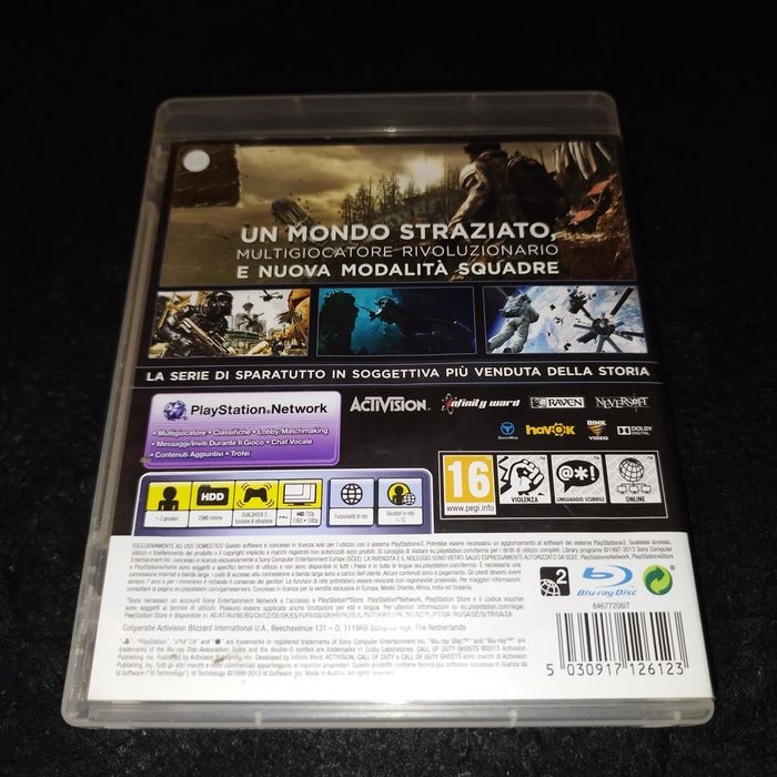Call of Duty: Ghosts na konsolę PlayStation 3.