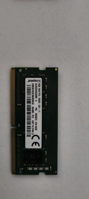 memórias DDR4 SODIMM, Velocidade: 2666 MHz, Crucial, Kingston.
​Capaci