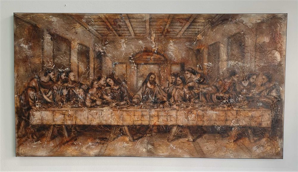 Pintura artistica 080x150 cm