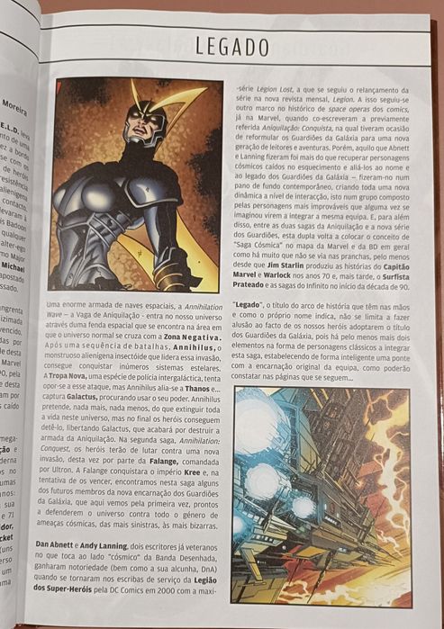 Livro "Guardiões da Galáxia" - Universo Marvel