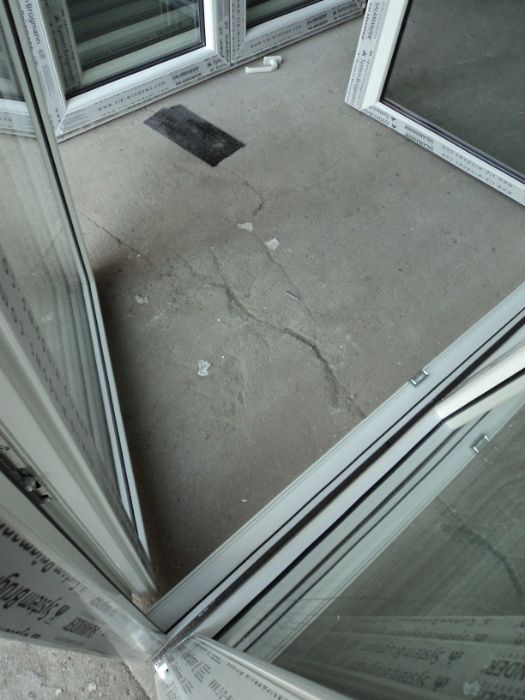 Okno taras pcv  -sz147x210wys - Ruchomy Słupek