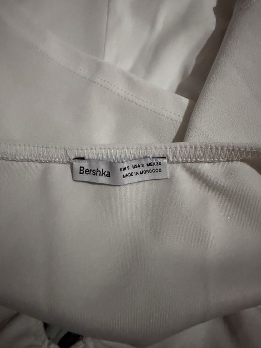 Corset branco bershka