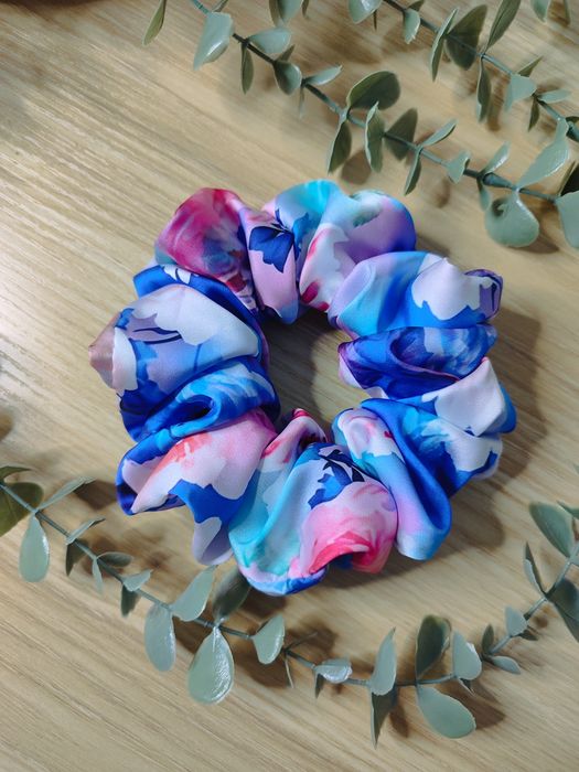 Scrunchie do włosów Standard Hortensja