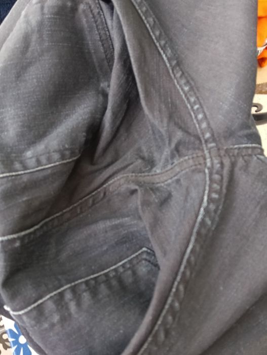 Calças ganga preta Mike Davis