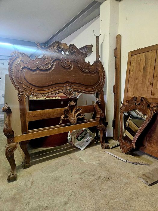 cama estilo antigo excelente estado de conservação