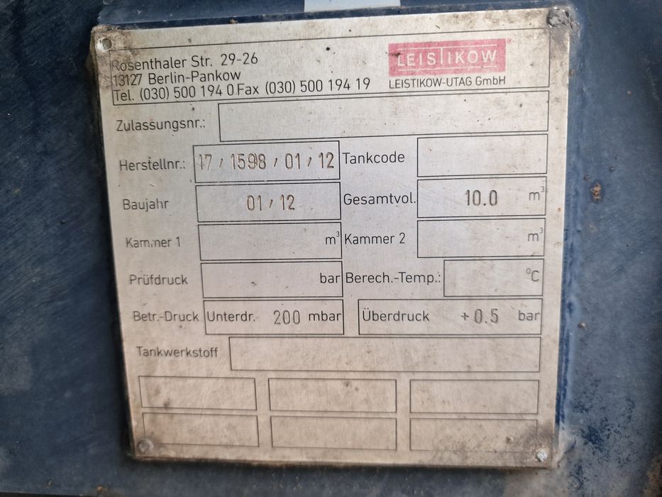 Beczka asenizacyjna, SCANIA, 139 900 brutto