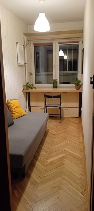 Pokój 1-os przy Metrze Pole Mokotowskie / SGH – 1600 zł z mediami! (Cicho, 2 pokoje)
