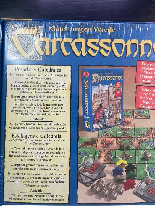 Carcassonne: Posadas y Catedrales (fechado e ainda selado)! Novo!!!